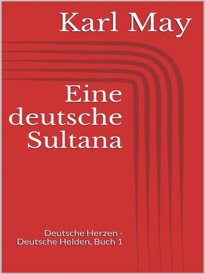 cover image of Eine deutsche Sultana